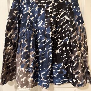 Maeve Multicolor Abstract Midi Skirt